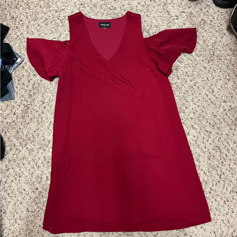 Red Sugar Lips dress. Size L.